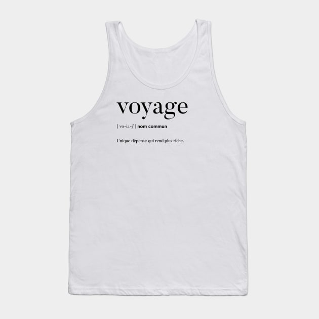 Voyage Tank Top by AxelCardinaels